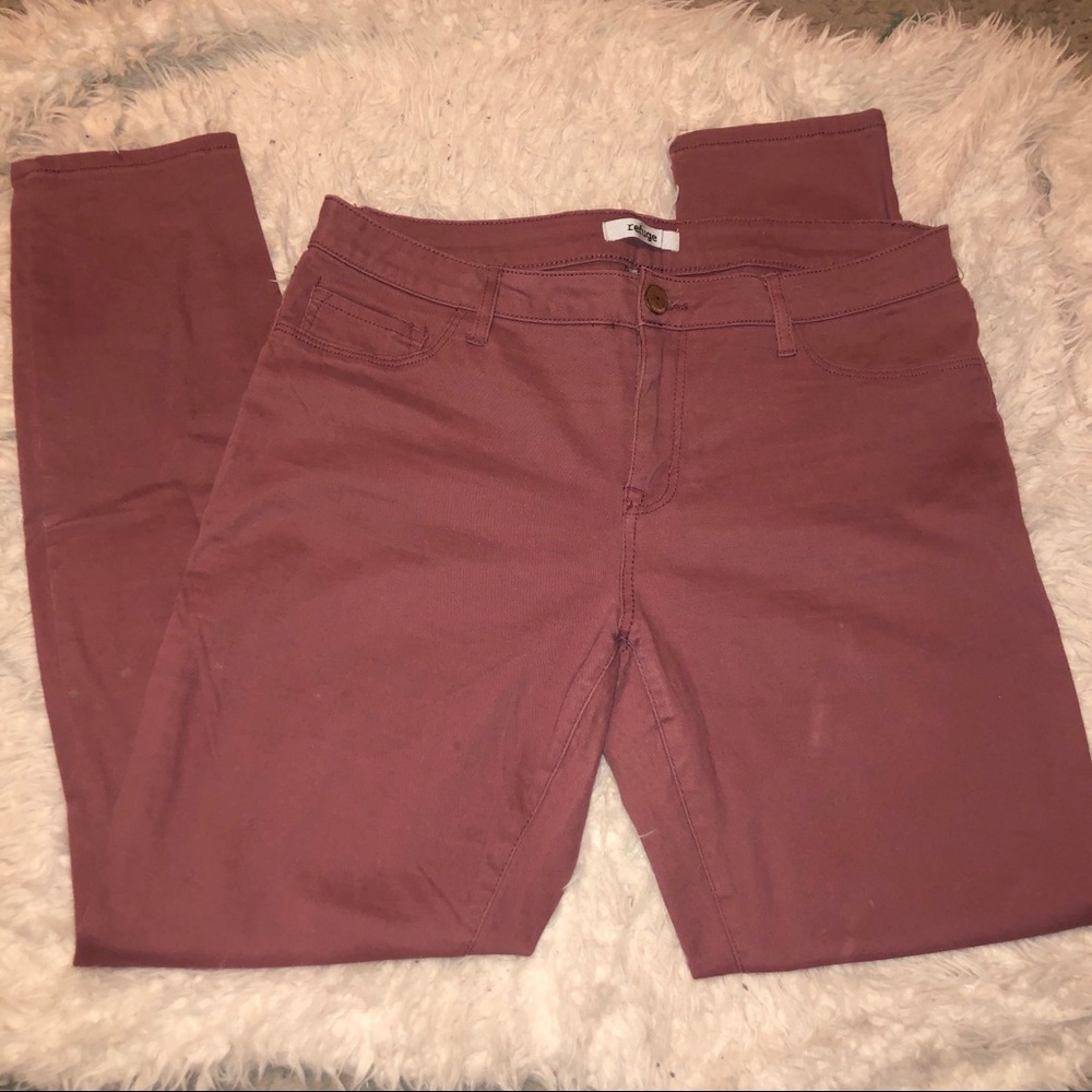 Refuge Pink Skinny Jeans